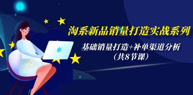 (9962期)淘系新品销量打造实战系列，基础销量打造+补单渠道分析(共8节课)