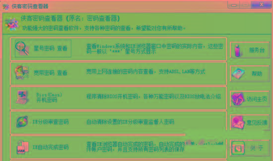 侠客星号密码查看器 v4.93 免费版