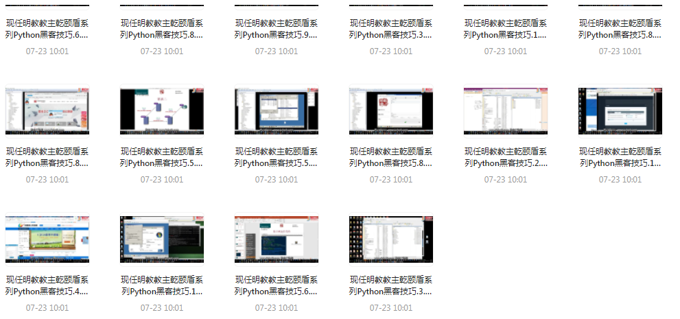 Python黑客技巧课程
